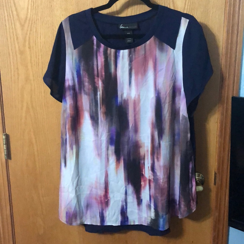 Watercolor blouse